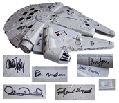 The Millennium Falcon Model Signed by The Empire Strikes Back Cast Including Han Solo, Princess Leia, Chewbacca and C-3PO